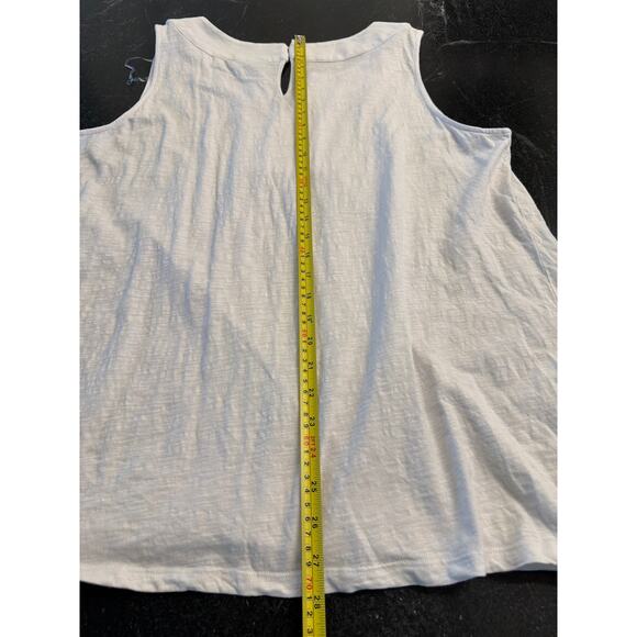 Rafaella embellished sleeveless tank 2XL 100% Cotton - Picture 8 of 8